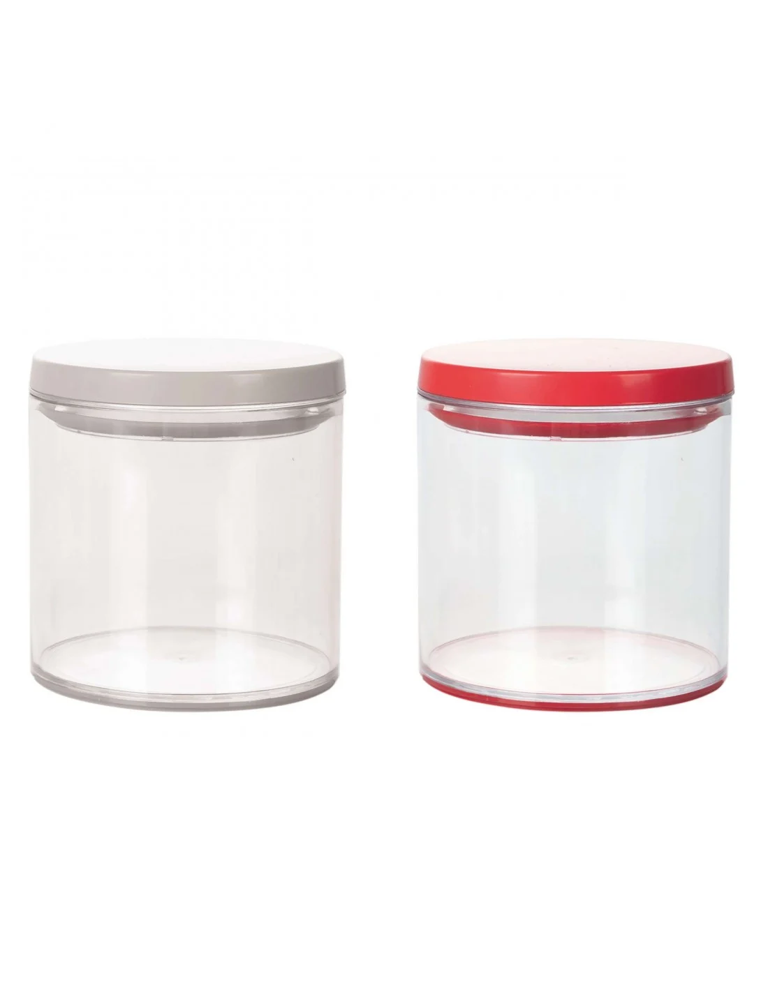 BARATTOLO IN PLASTICA 0,5LT 2 COLORI ASSORTITI