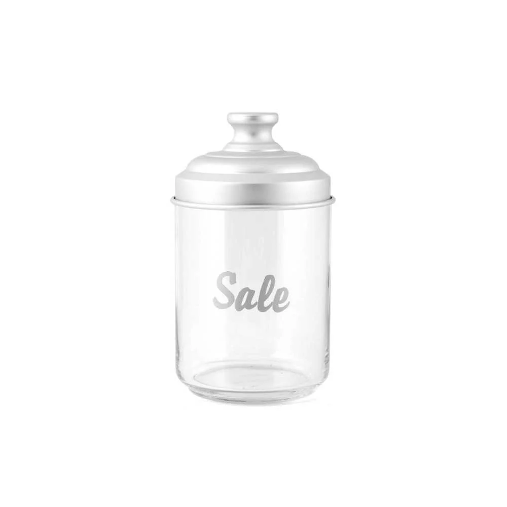 Barattolo in vetro per sale 1 L Made in Italy