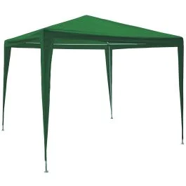 Gazebo 3x3 m idrorepellente, verde, Tropico Esté