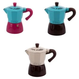 Caffettiera tradizionale bicolor 1 tazza, Buon Caffè SìChef