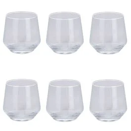 Set 6 bicchieri acqua 370 ml, Zaffiro Sibilla