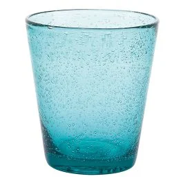 Bicchiere acqua turchese 330 ml, Cancun Satin