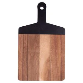 Tagliere bicolor 33x20 cm in acacia, Woody