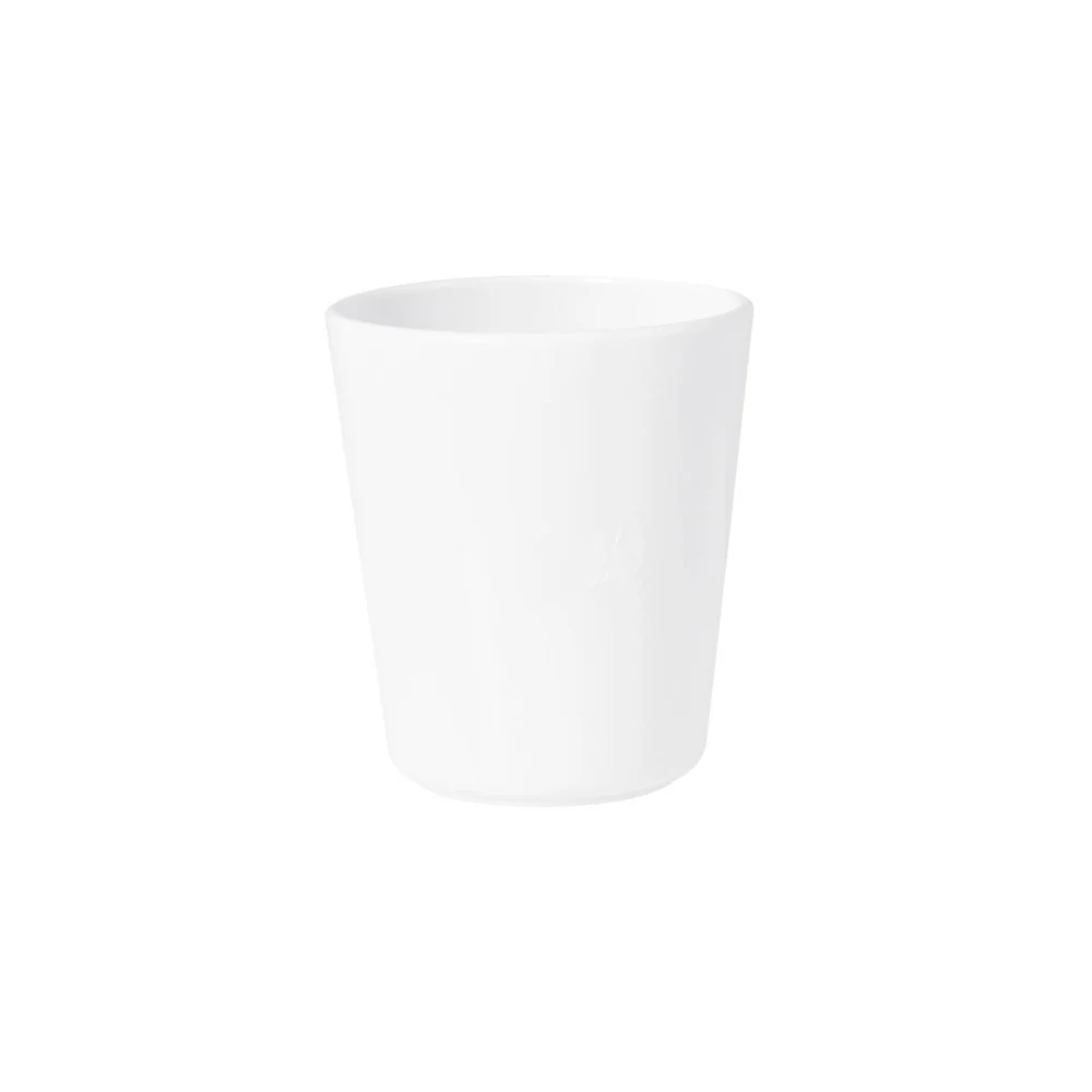 Bicchiere 100% Melamina Bianca Cl 25