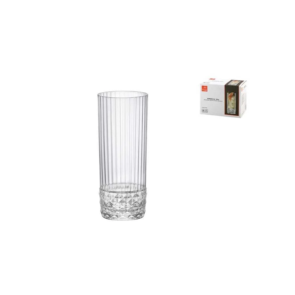 Bicchiere in vetro AMERICA '20 Long Drink CL40