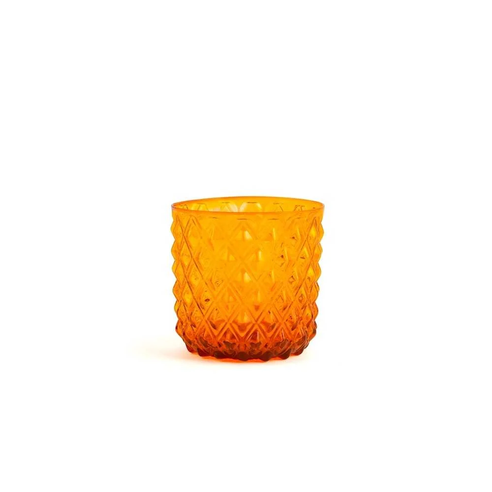 Bicchiere in Vetro Murano Arancio 30 cl