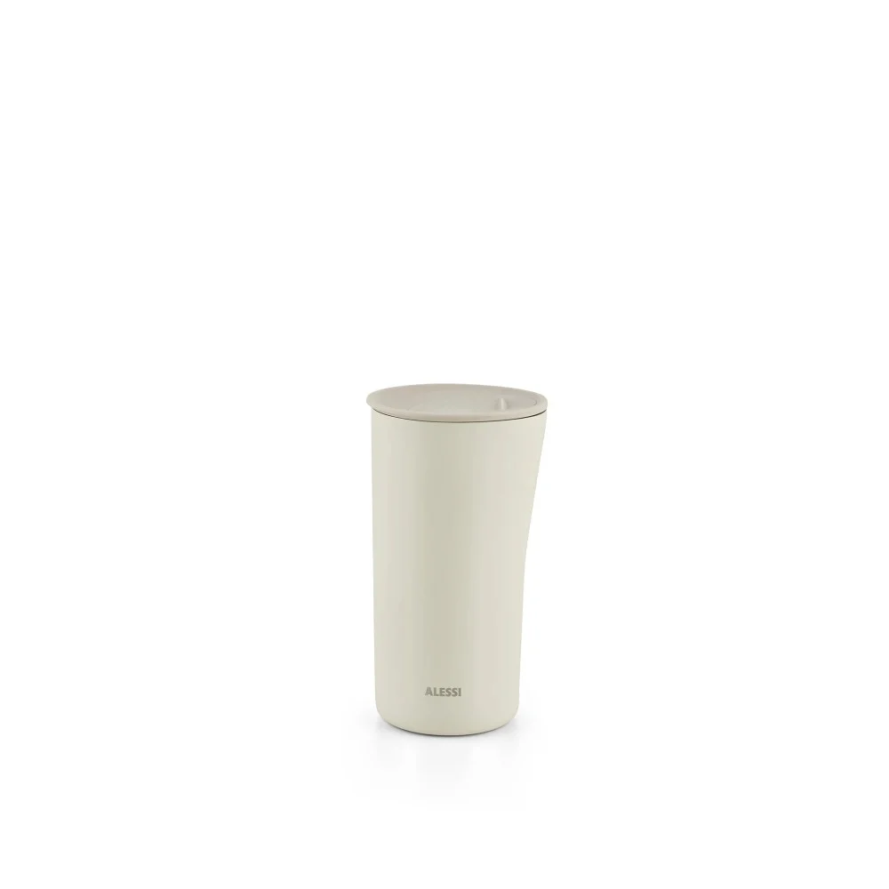 Bicchiere Termico Design Crema 300ml – Buri by Alessi