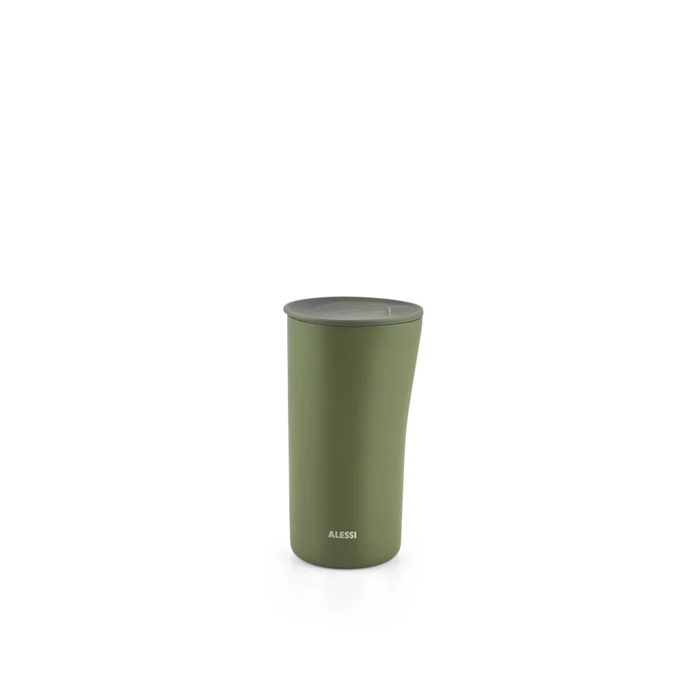 Bicchiere Termico Verde 300ml – Buri by Alessi