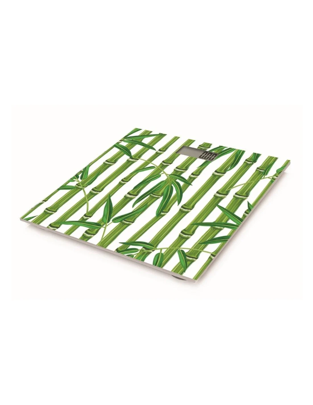 BILANCIA PESAPERSONE VETRO TEMPERATO DECO BAMBOO