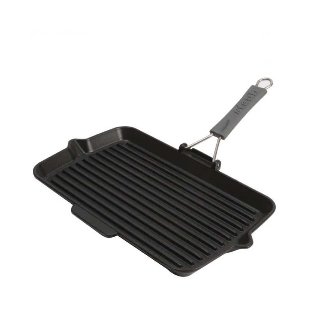 Bistecchiera in Ghisa Rettangolare Staub 34x21 cm