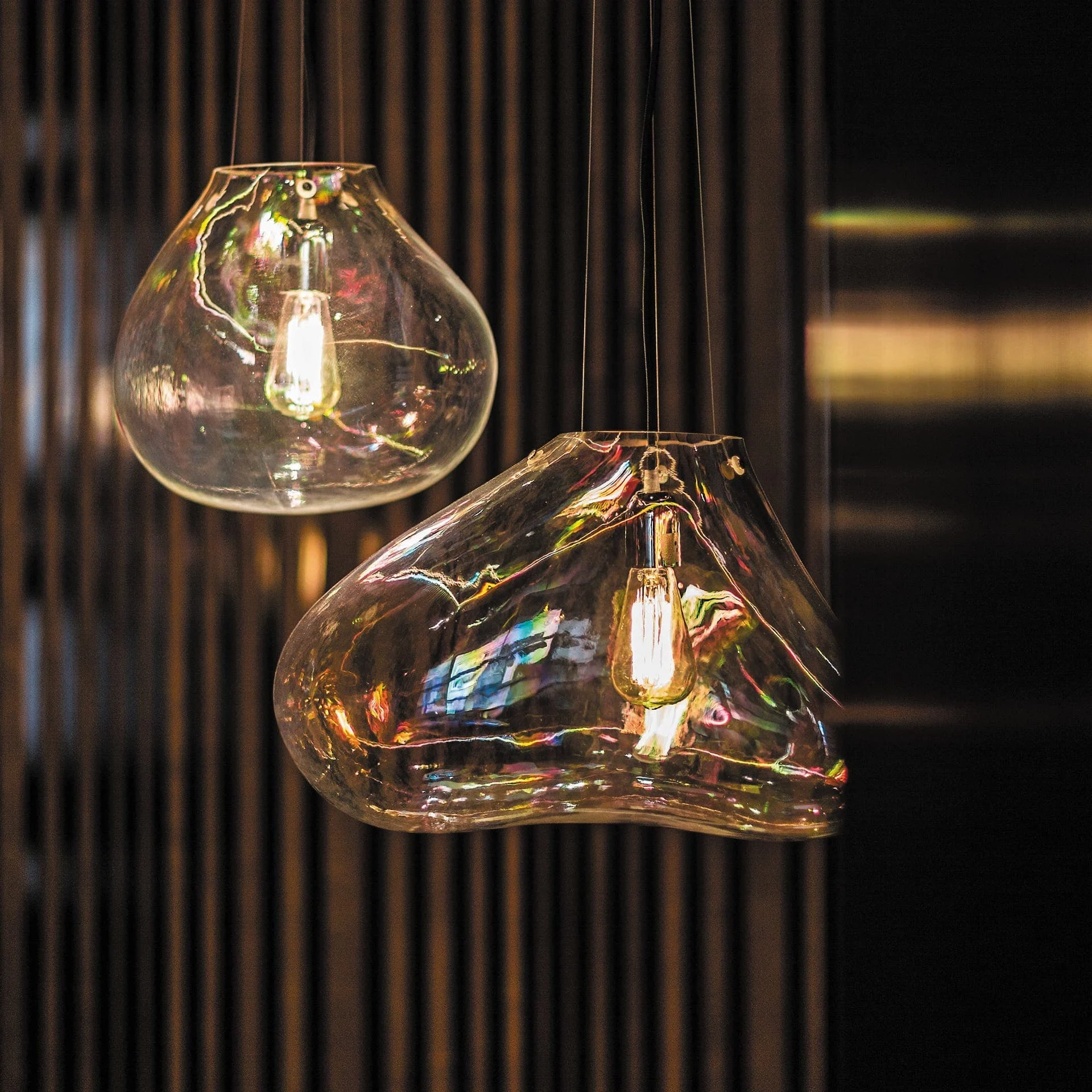 Lampada a Sospensione BOLLA Medium di Studio Harry-Paul/Creator per FontanaArte
