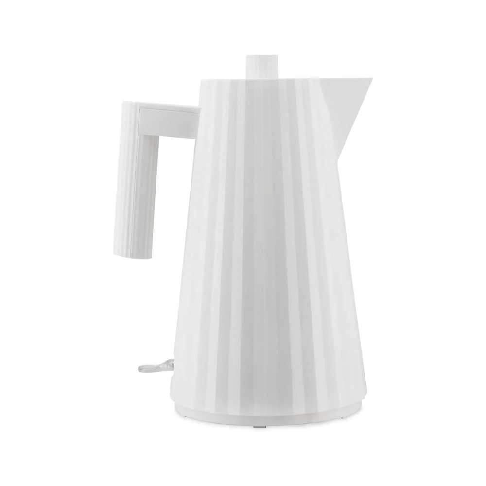 Bollitore Elettrico Alessi Plissé 1L Bianco