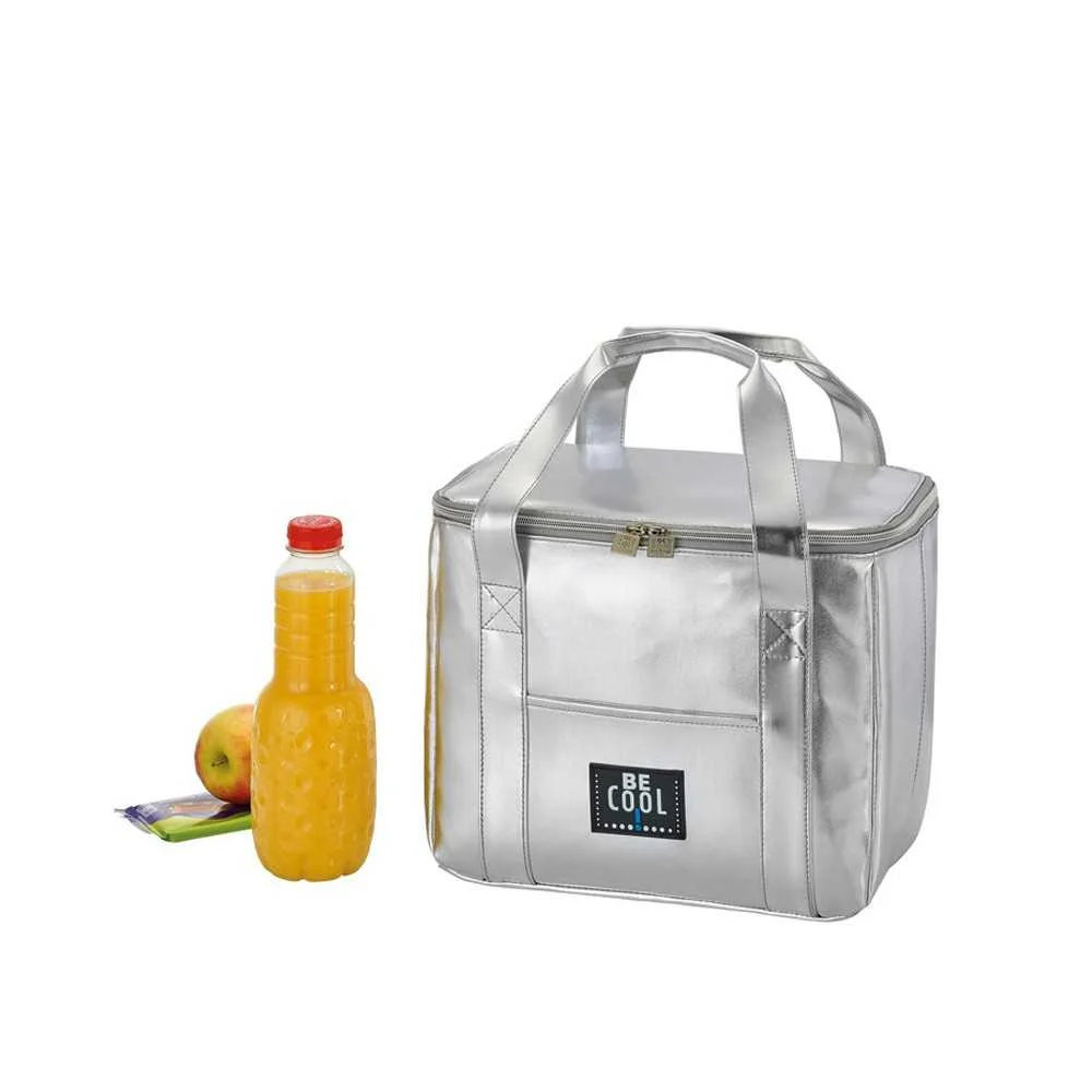 Borsa Termica City Piccola Argento 27x18x21cm