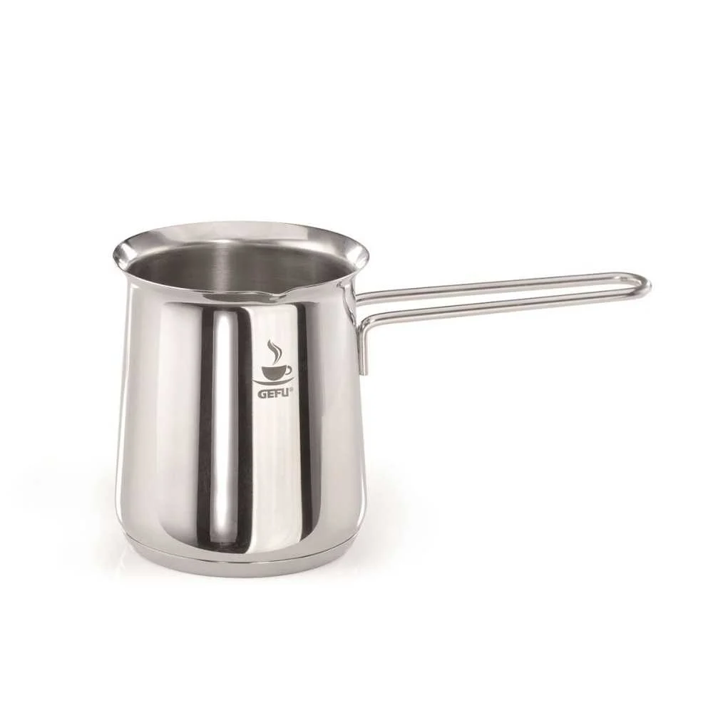 Bricco 1 Manico in Acciaio Inox "Claudio" Induzione 600 ml – Per Cappuccino e Schiuma Perfetta