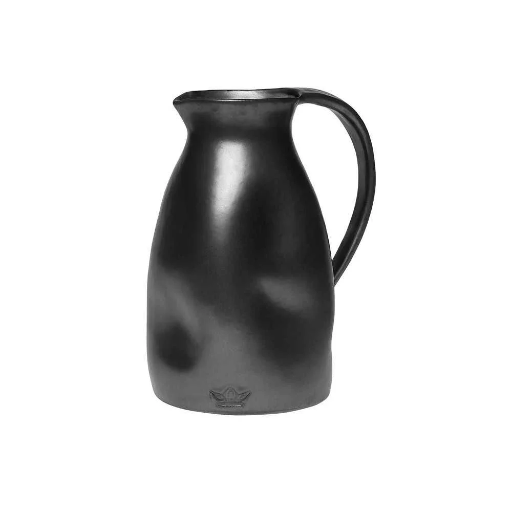 Brocca Ammaccata Ceramica Nera 2,5L – Dutchdeluxes
