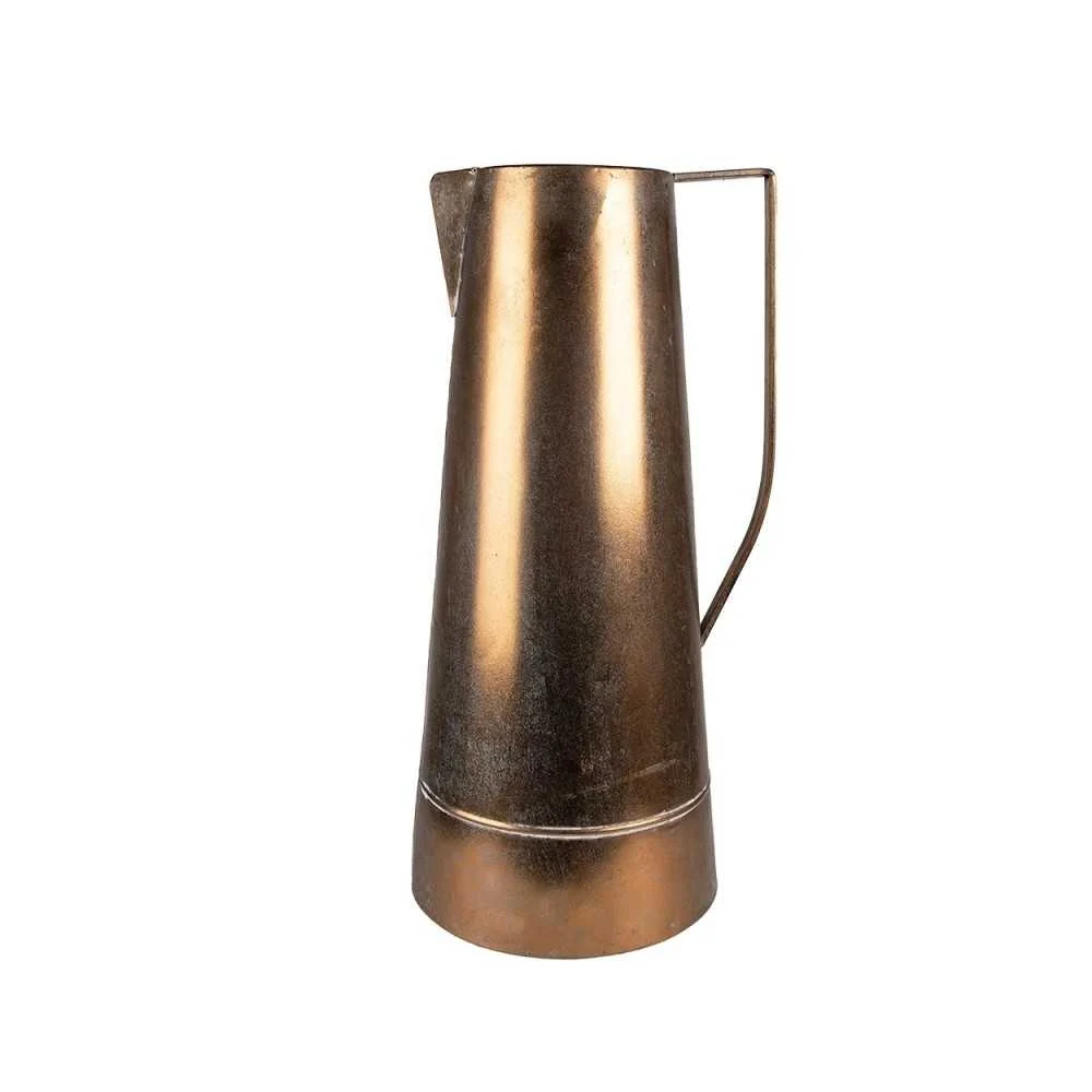 Brocca Decorativa Metallo Rame 54 cm – Clayre & Eef