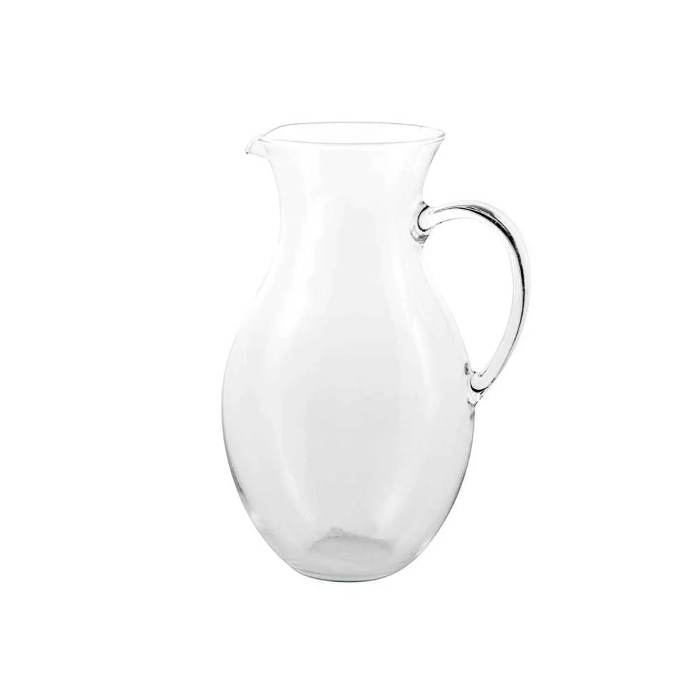 Brocca in Vetro Trasparente 1,5 L – Eleganza Quotidiana
