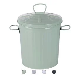 Pattumiera con coperchio e impugnature laterali  7 L, Sìordine