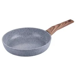 Padella 22 cm rivestimento in ceramica, induzione, extra spessore 4,5 mm, Carrara SìChef