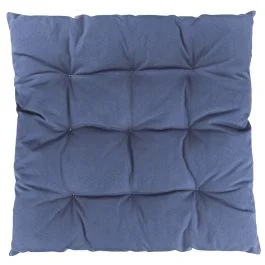 Cuscino sedia outdoor 50x45 cm, idrorepellente, blu, Esté