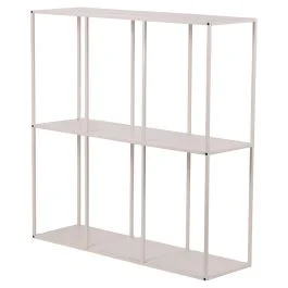 Scaffale/libreria 3 ripiani bianco Esté