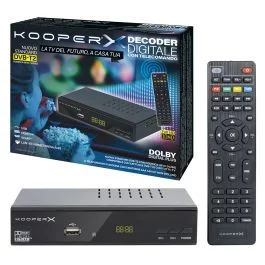 Decoder HD Dvbt-2/Hevc H265, Kooper X