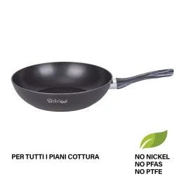 Wok/Saltapasta 28 cm, rivestimento in ceramica, induzione, Dots SìChef