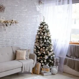Albero di Natale 1000 rami h. 210 cm, New Sestriere Santa's House