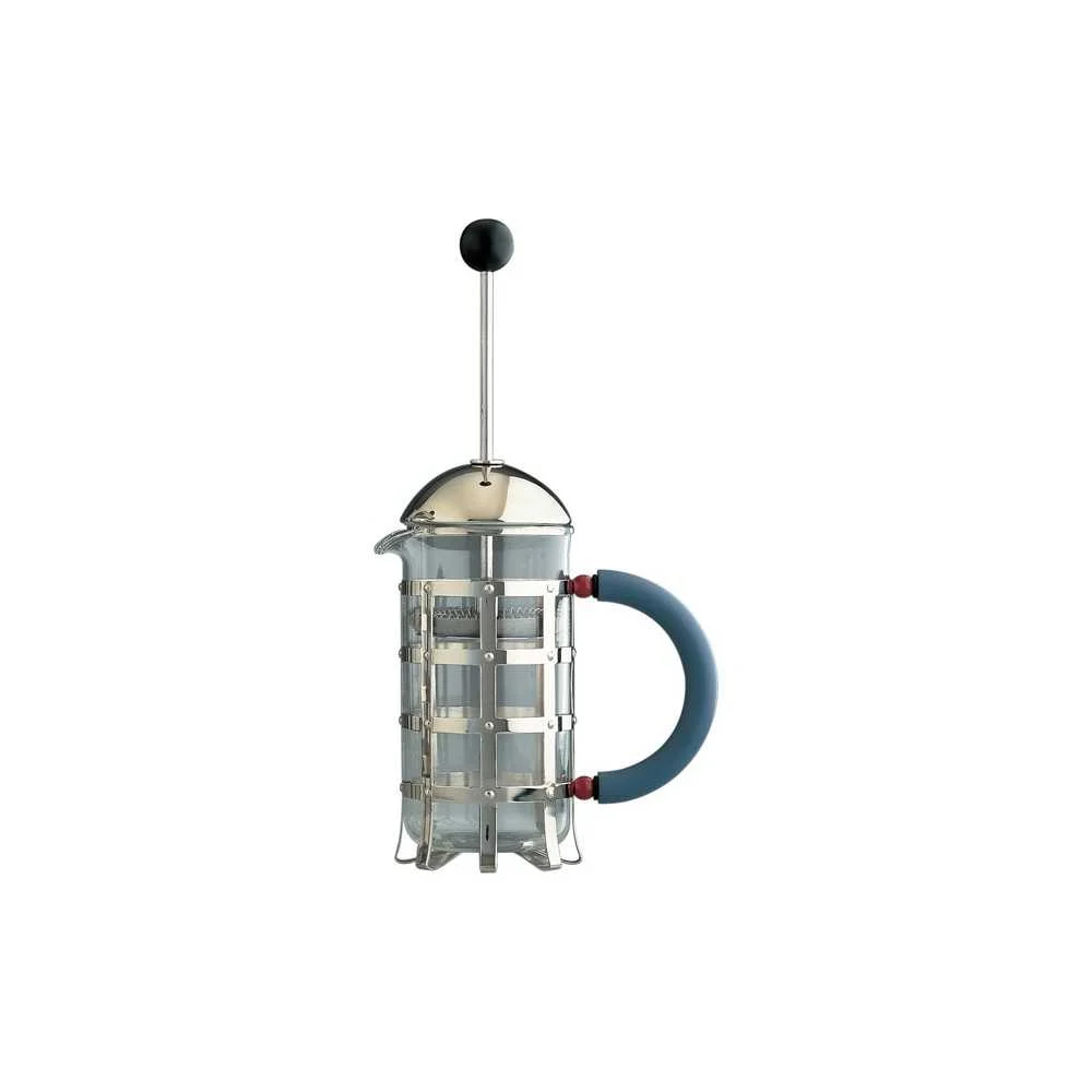 Caffettiera a Pressa 3 Tazze – Acciaio e Vetro Pirofilo