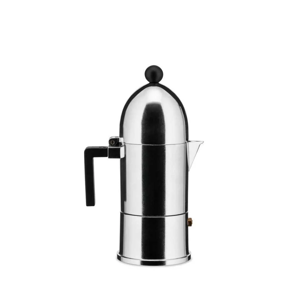 Caffettiera Acciaio 6 Tazze "La Cupola" by Alessi – Classico Contemporaneo