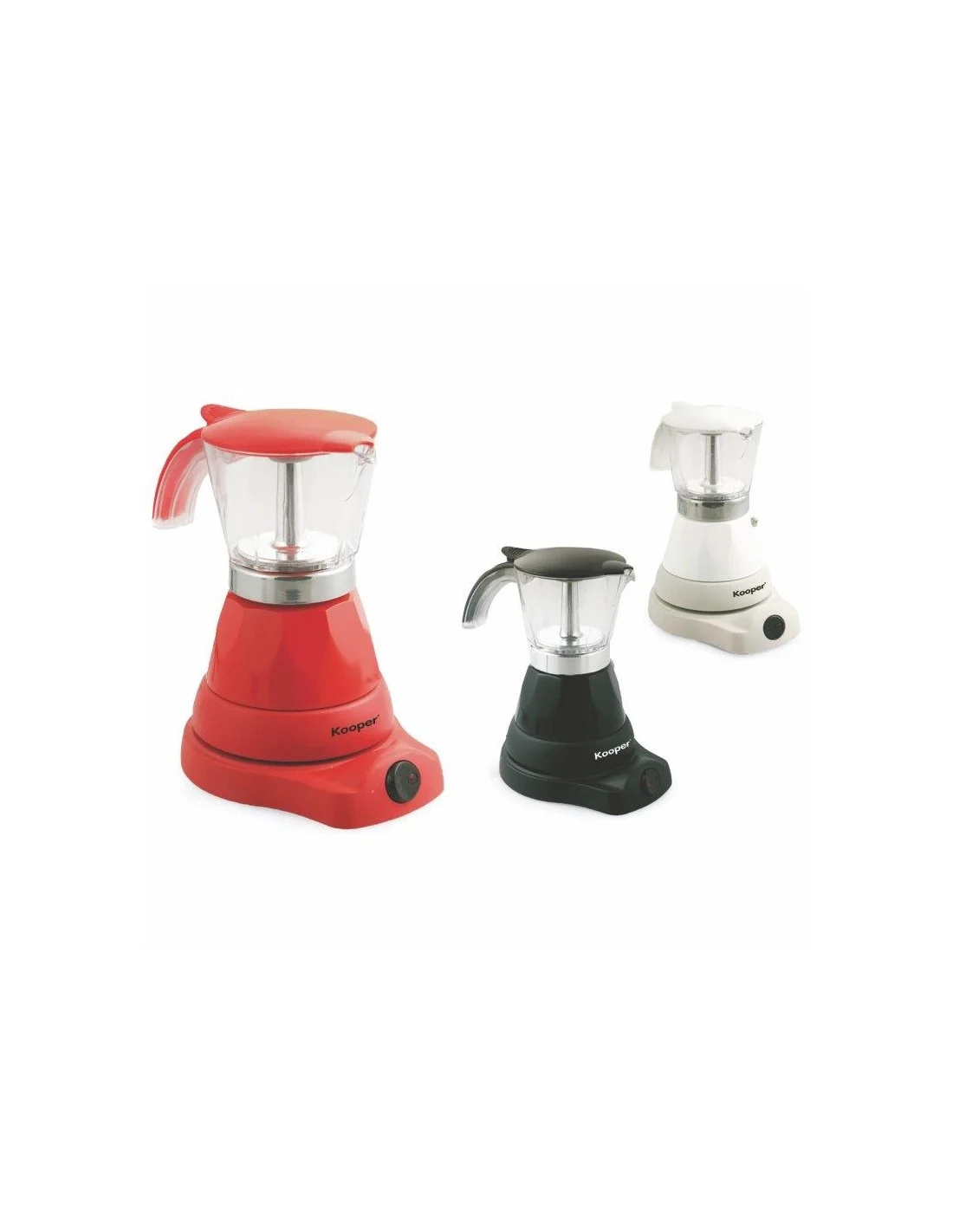 CAFFETTIERA ELETTRICA 4 TZ 3 COLORI ASSORTITI  BONITA