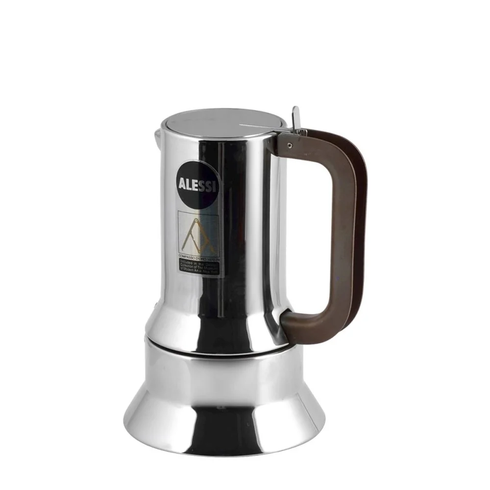 Caffettiera Espresso Alessi 9090 Inox 3 Tazze