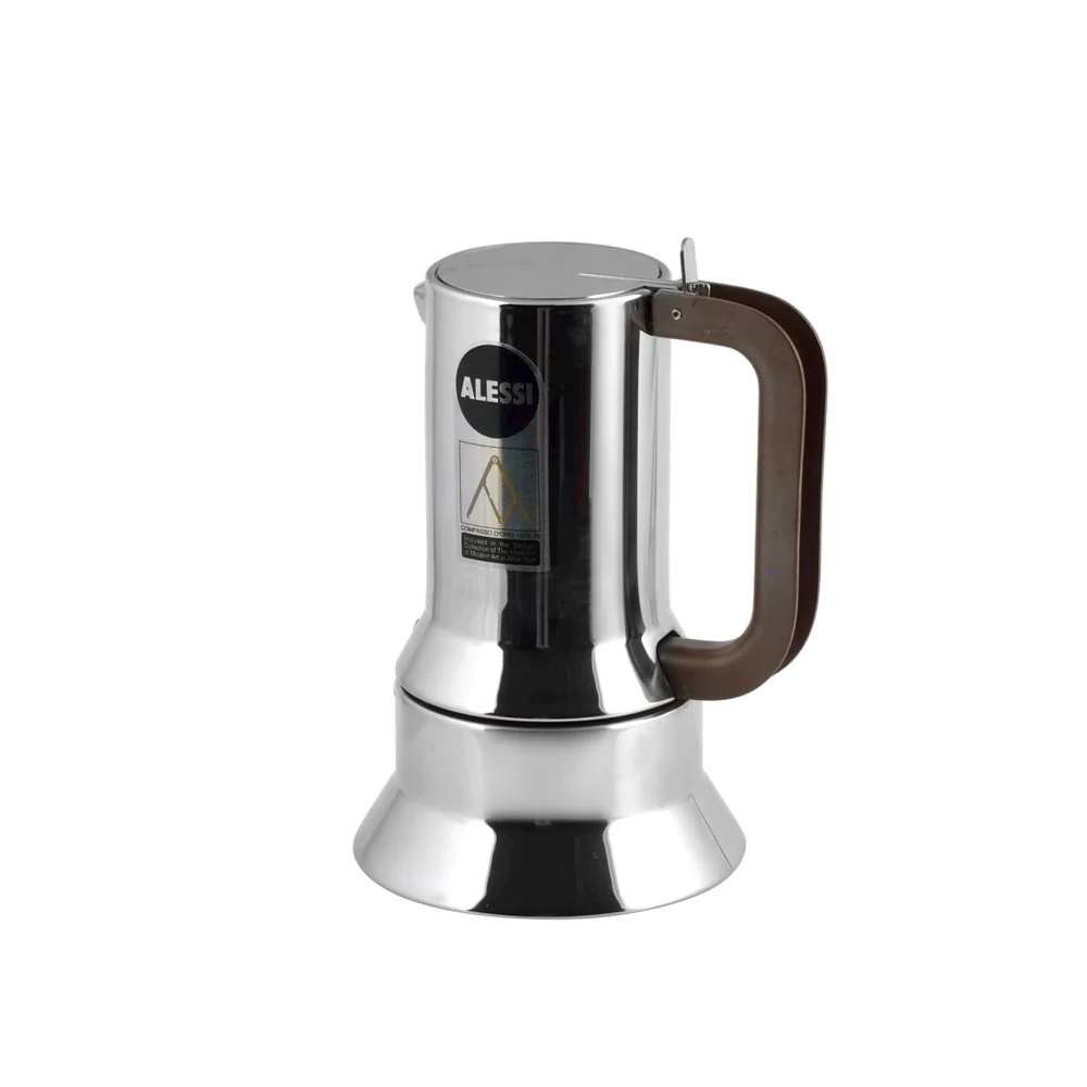 Caffettiera Espresso Alessi 9090 Inox 6 Tazze