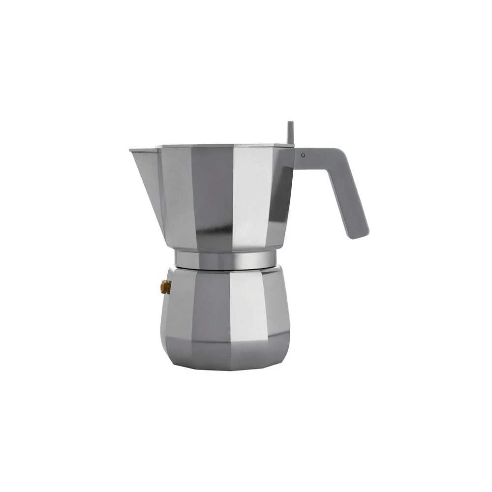 Caffettiera Espresso Moka Alessi 3 Tazze David Chipperfield