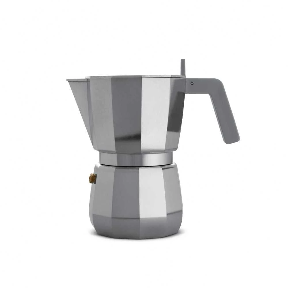 Caffettiera Espresso Moka Alessi 6 Tazze David Chipperfield
