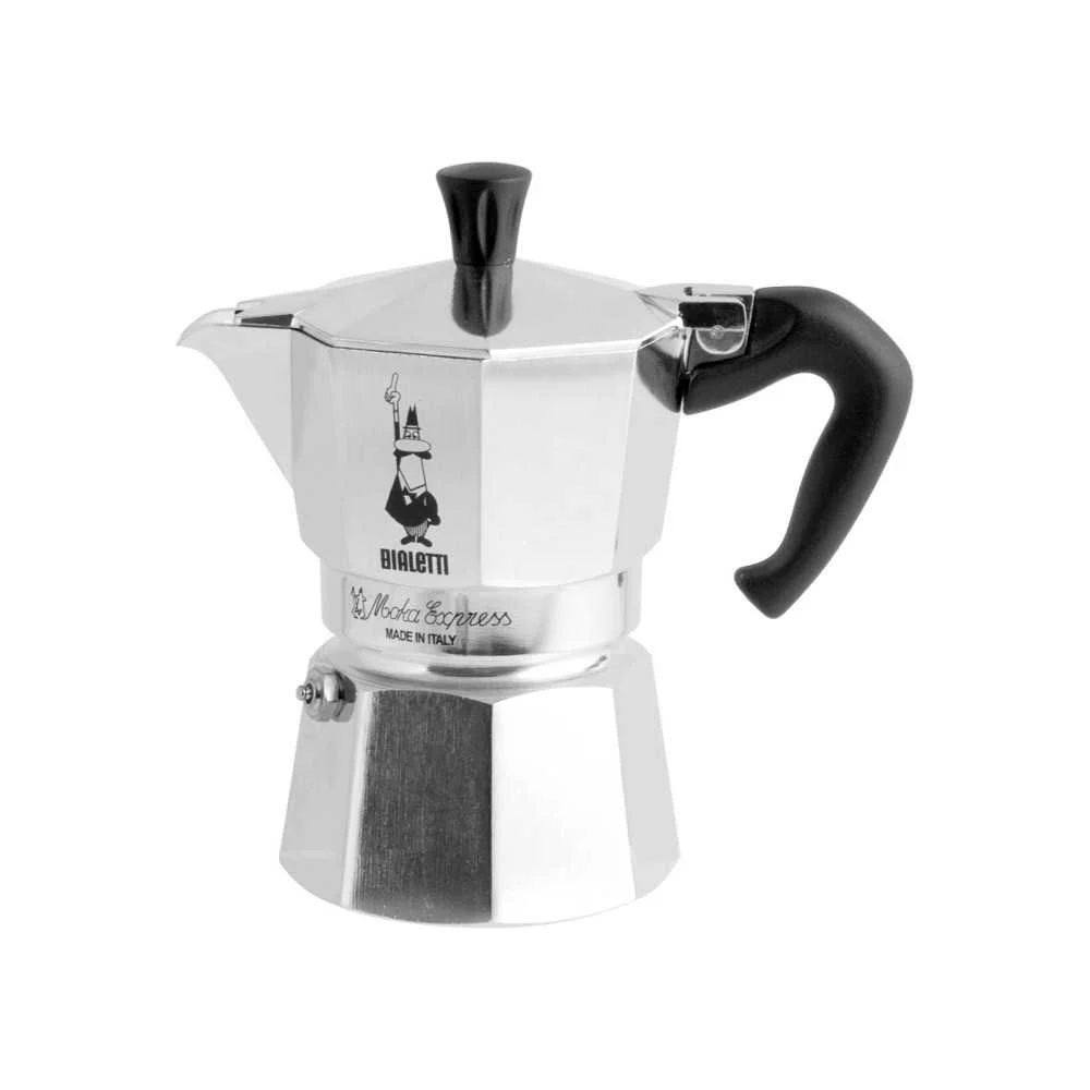 Caffettiera Moka Bialetti Alluminio 3 Tazze 130 ml