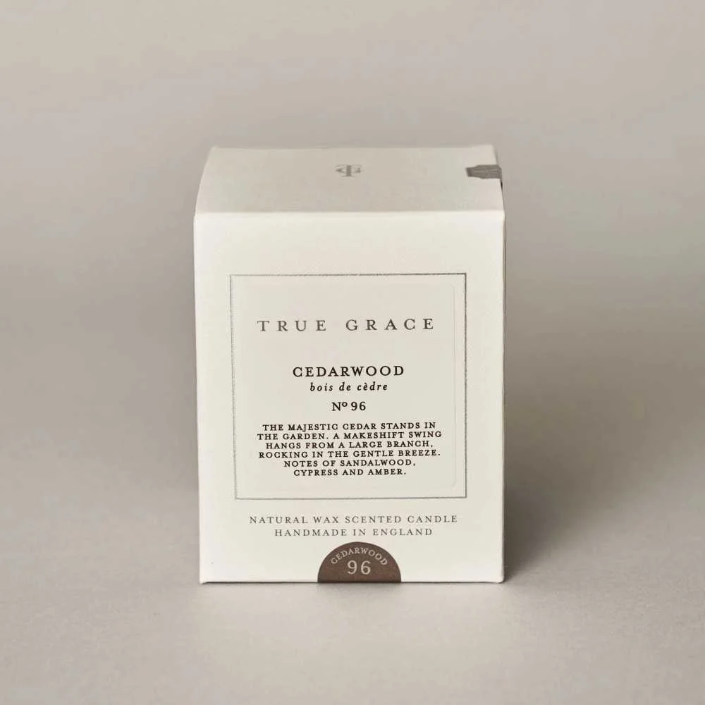Candela Profumata Cedarwood True Grace