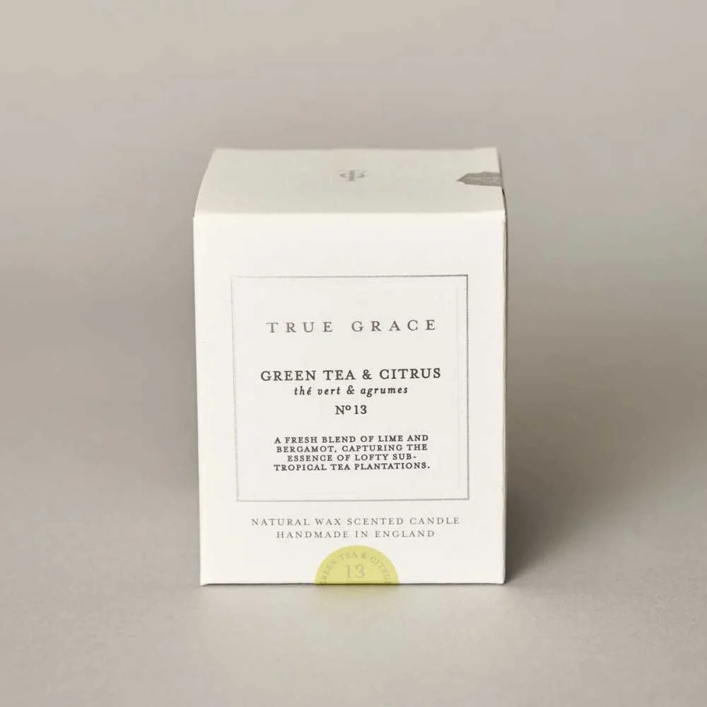 Candela Profumata Green Tea Citrus True Grace