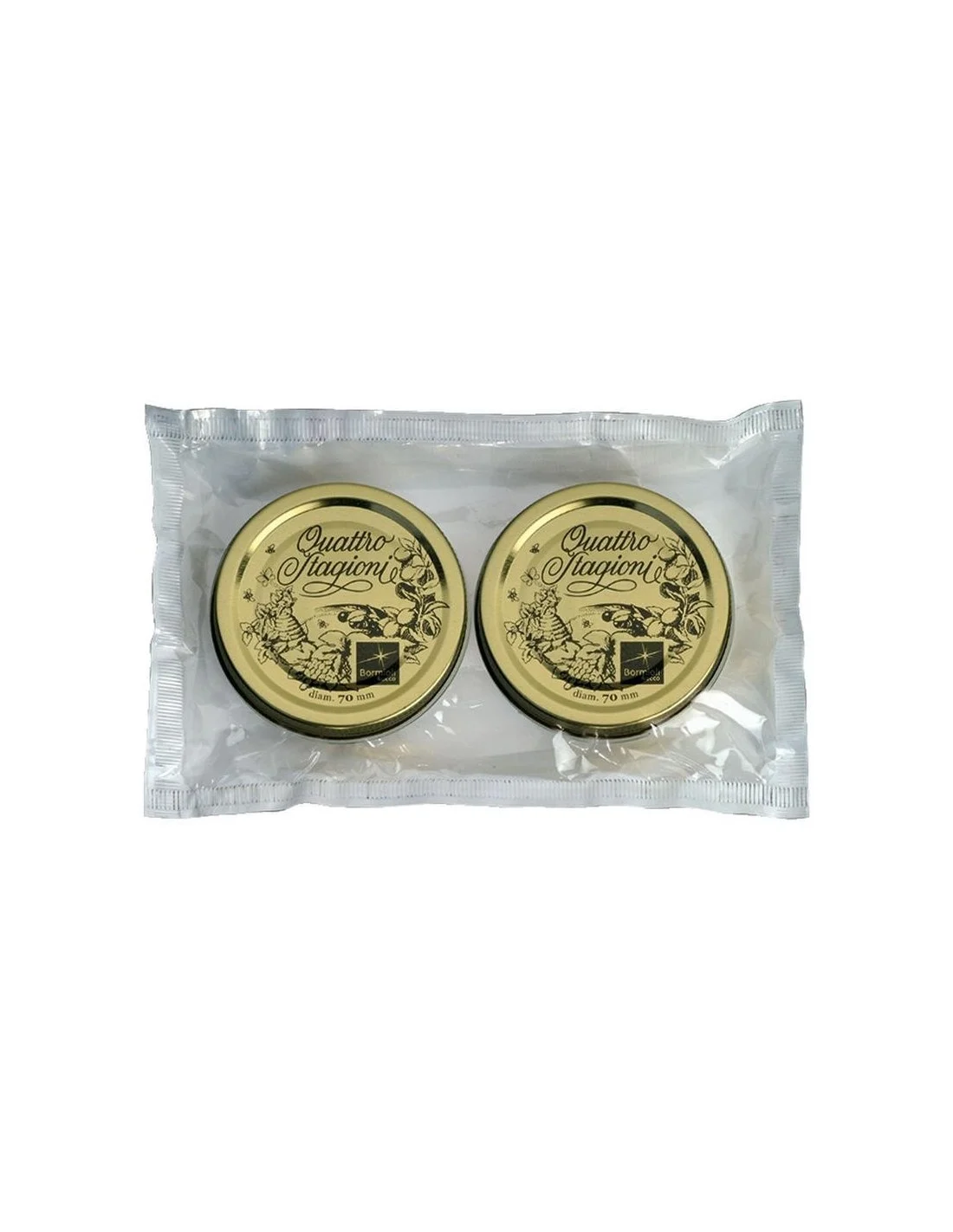CAPSULA 70MM BARATTOLO 4STAGIONI 250/500ML  2 PEZZI