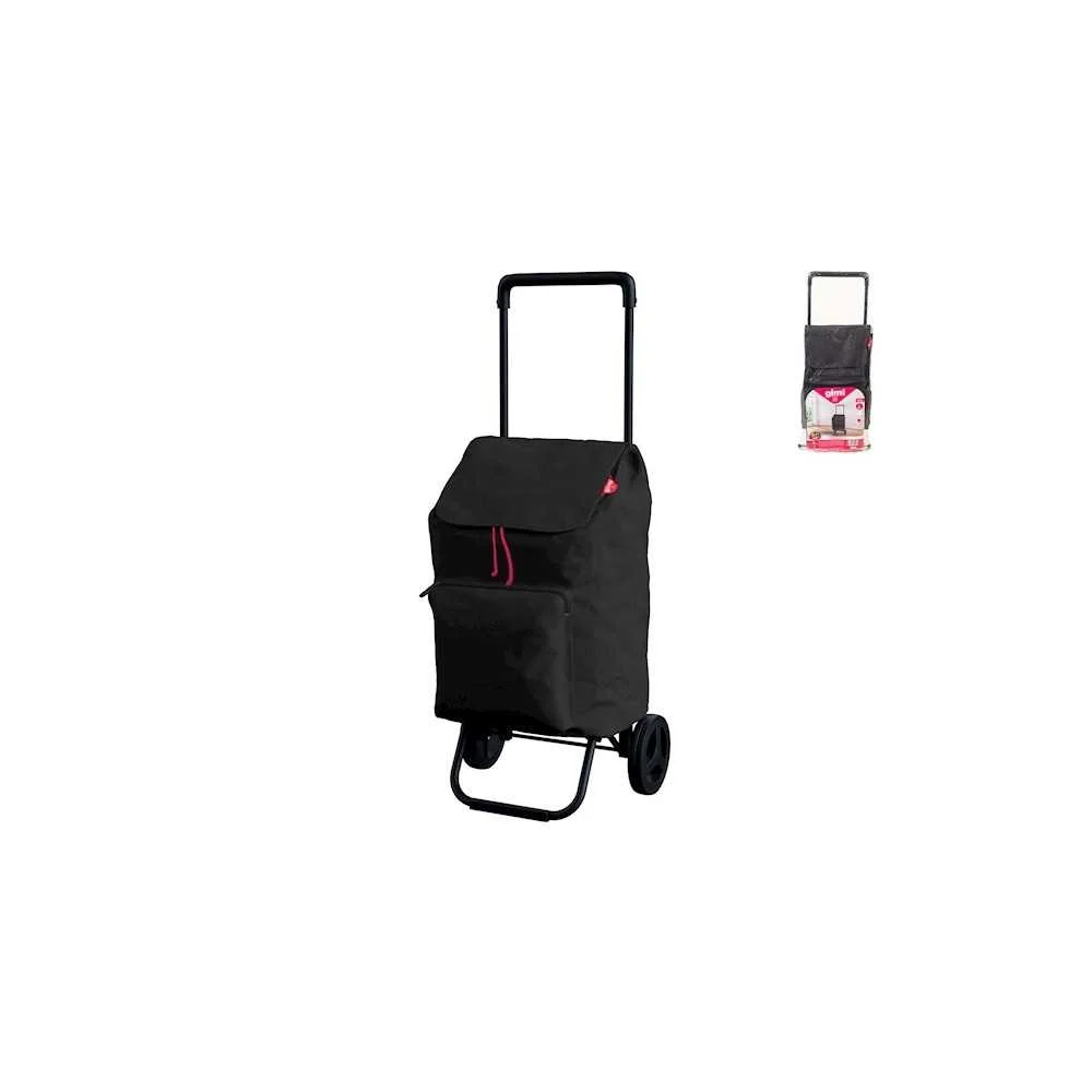 Carrello Spesa New Argo Nero, Telaio Richiudibile