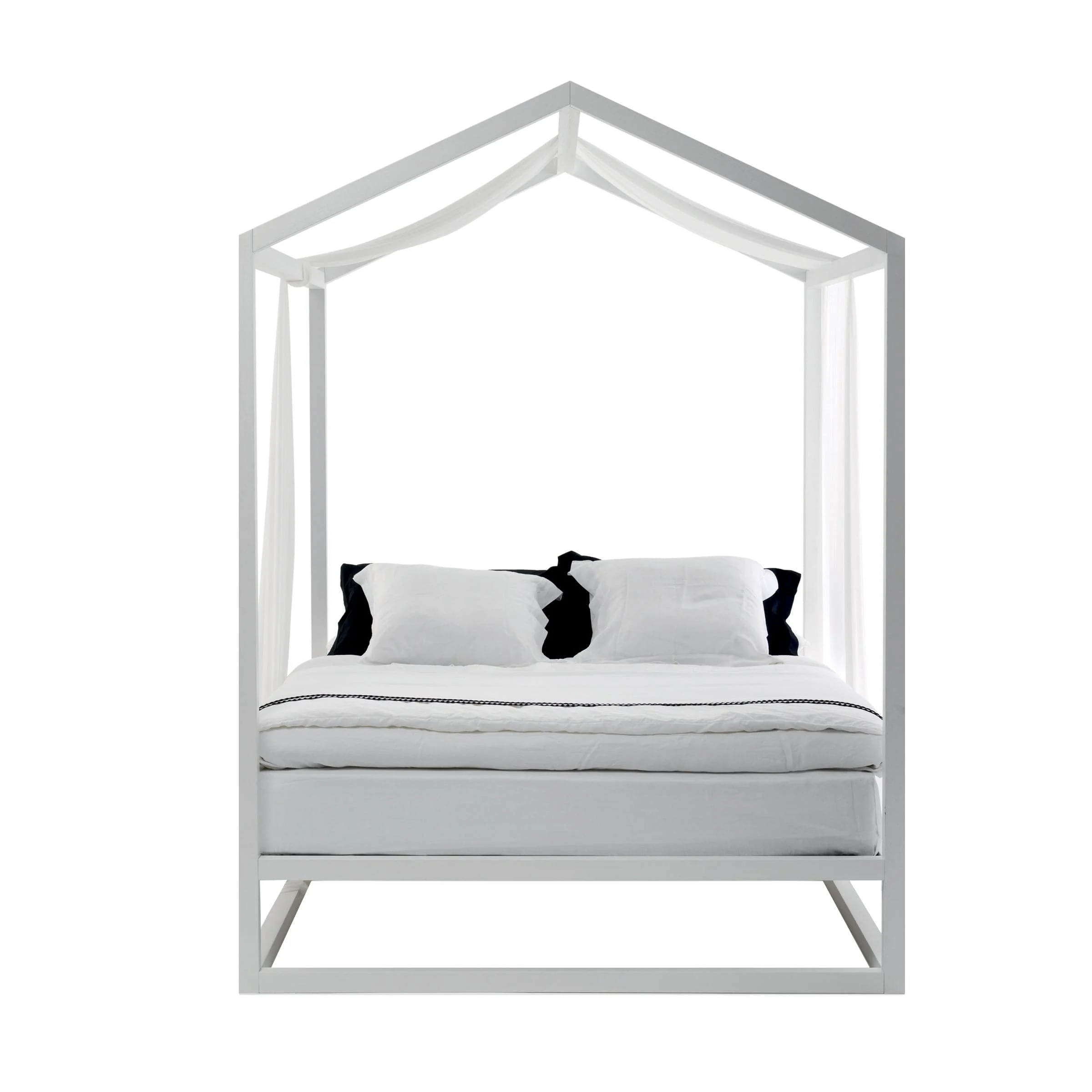 Letto a Baldacchino CASETTA IN CANADA' di Nathan Yong per Mogg