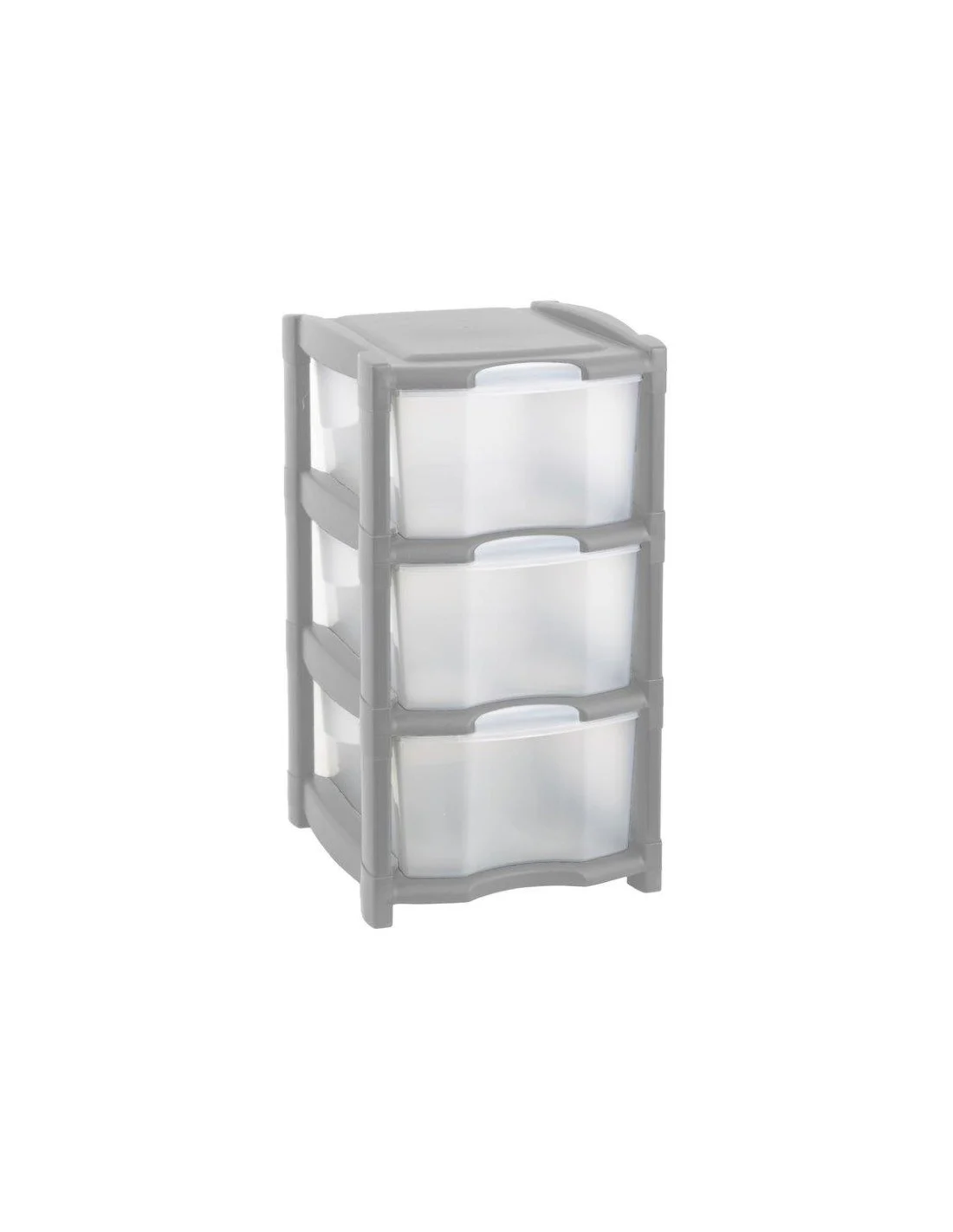 CASSETTIERA 3 CASSETTI CM31X40XH60 GRIGIA