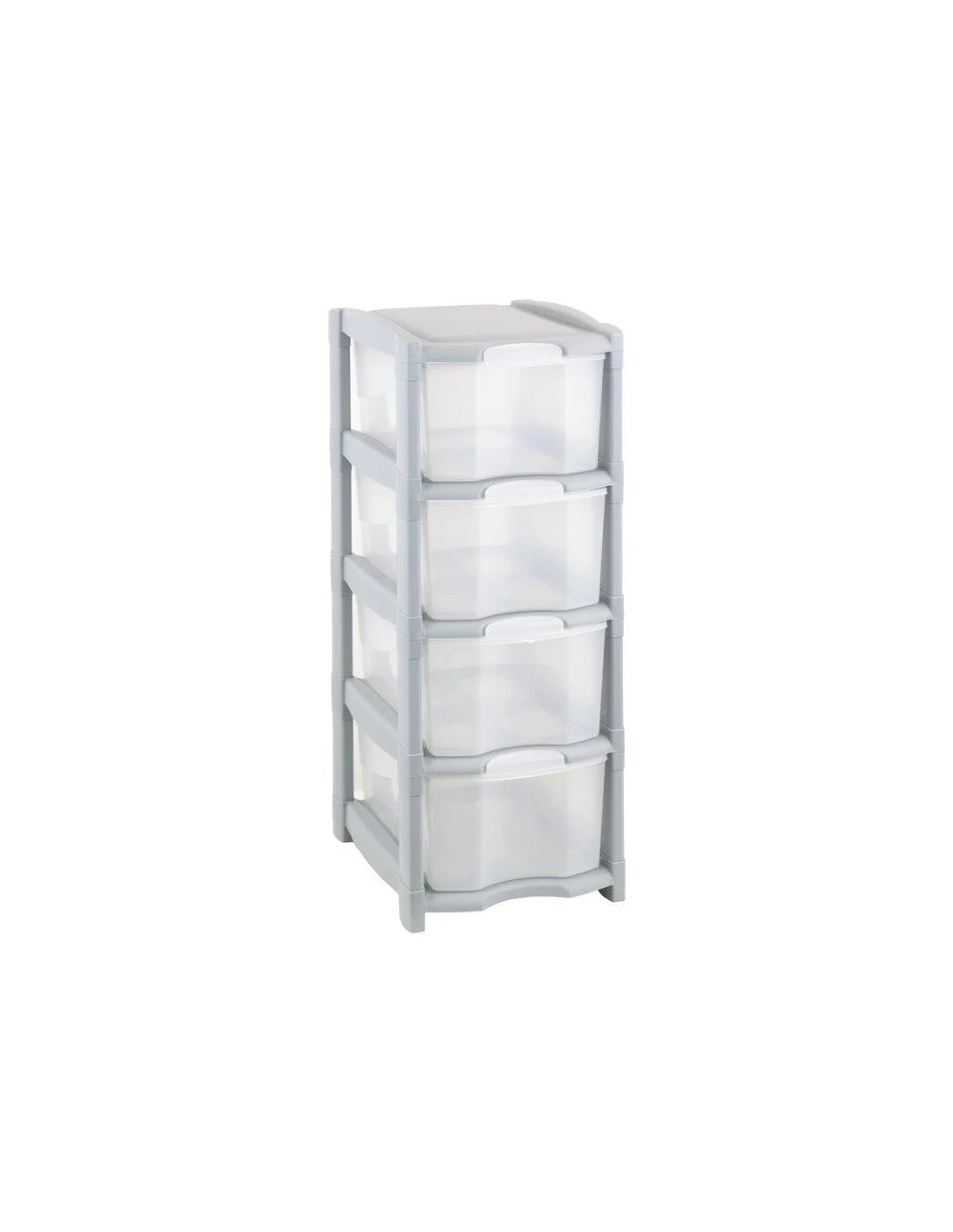CASSETTIERA 4 CASSETTI CM31X40XH77 GRIGIA