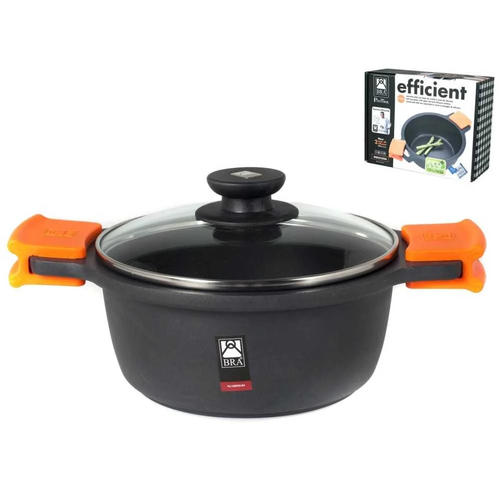 Casseruola Antiaderente Ø 20 cm con Coperchio – Efficient