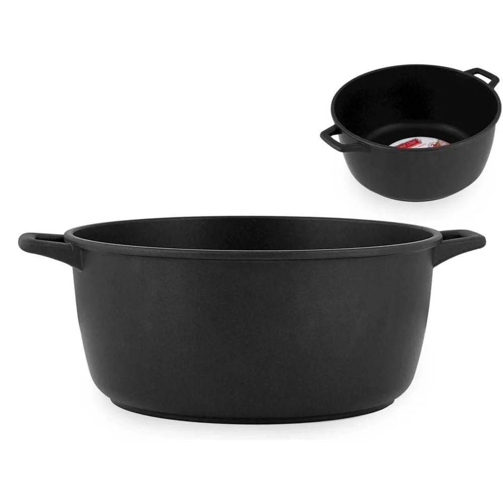 Casseruola Antiaderente Ø 26 cm 2 Manici – Extra Chef