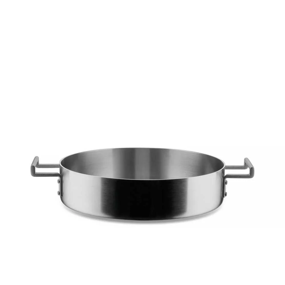Casseruola Bassa 2 Manici Rondò Ø28 cm by Alessi – Eleganza e Funzionalità
