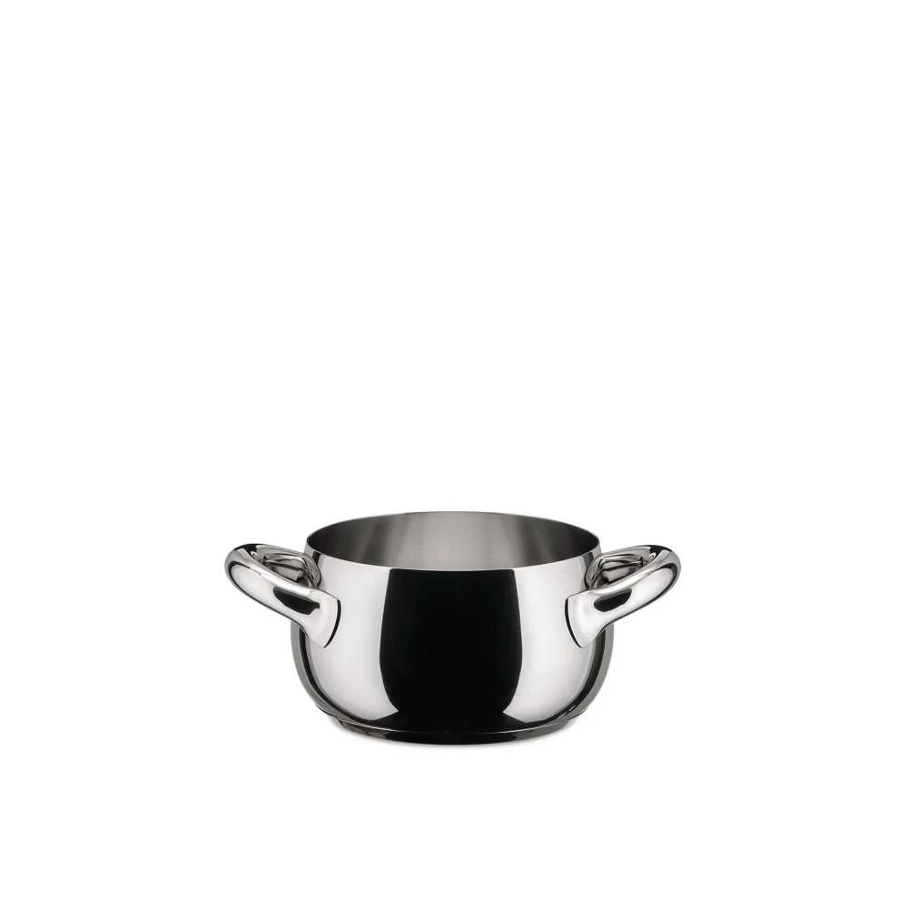 Casseruola due manici in acciaio inox Ø 16 cm "Mami" Alessi