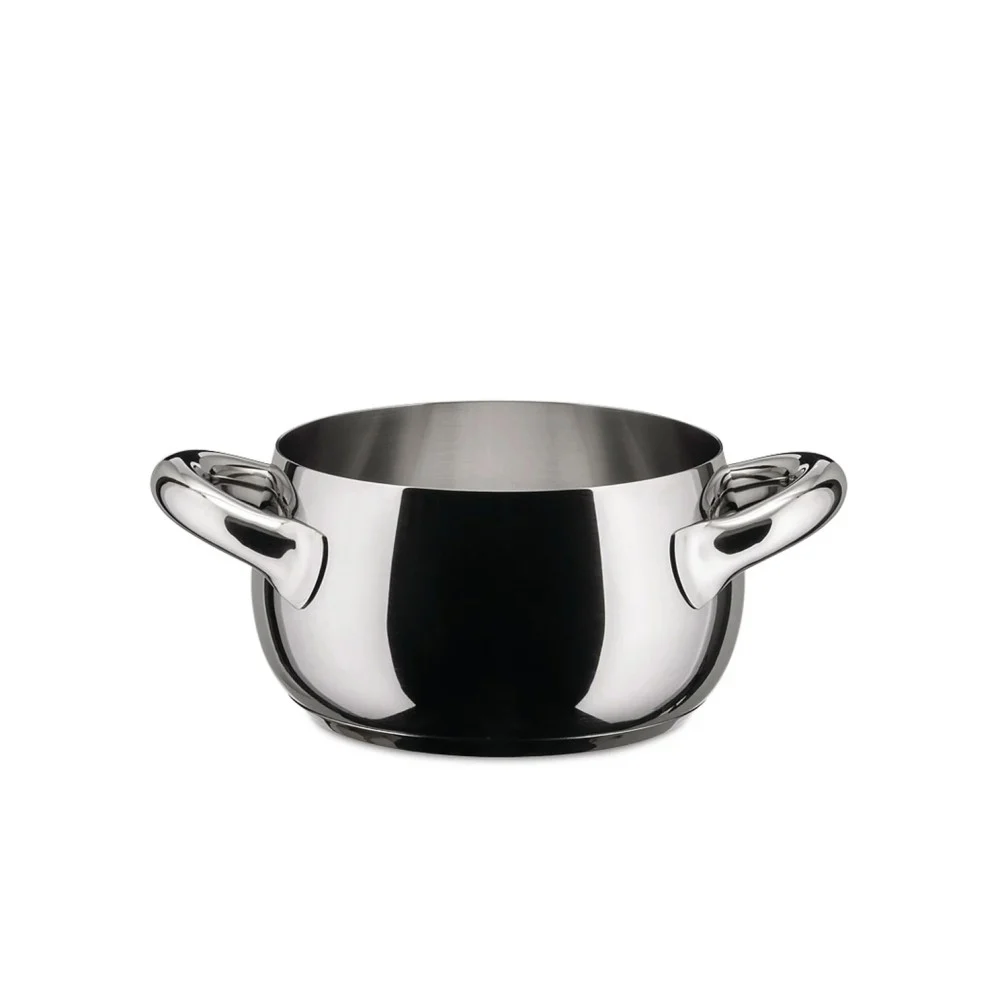 Casseruola due manici in acciaio inox Ø 24 cm "Mami" Alessi