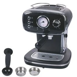 Macchina automatica caffè espresso nera 1100 W, Kooper