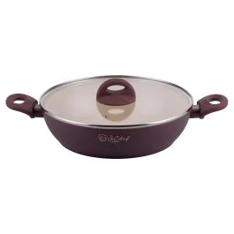 Tegame con coperchio 28 cm, rivestimento in ceramica, induzione, Tropea SìChef